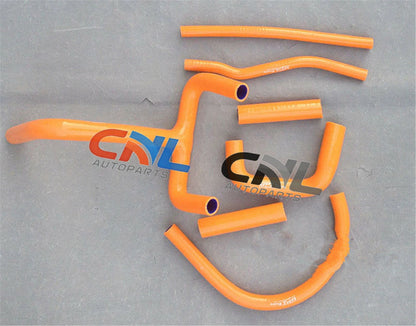 ORANGE Silicone Radiator Hose Kit for KTM LC4 400 (1998)