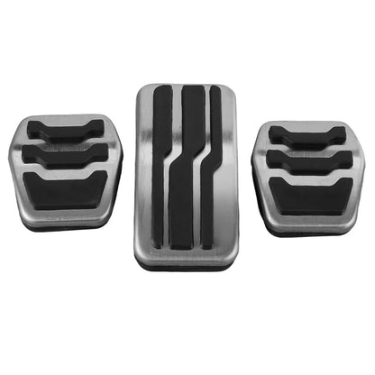 Gas Brake Clutch Pedal Pad Cover for Ford Focus S-Max Fiesta (2005-2018)
