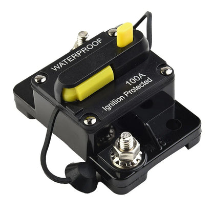 Car Circuit Breaker/Fuse Reset 30-300 Amp/12V-48V DC for Car/Boat/Auto Waterproof