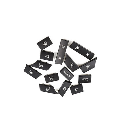 14Pcs Button Key Cap Repair Kit for BMW 5 6 7 F10 (2010-2017)