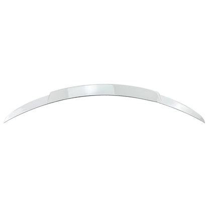 Rear Trunk Spoiler Lip Wing for Benz C-Class W205 C63 2015-2021 White