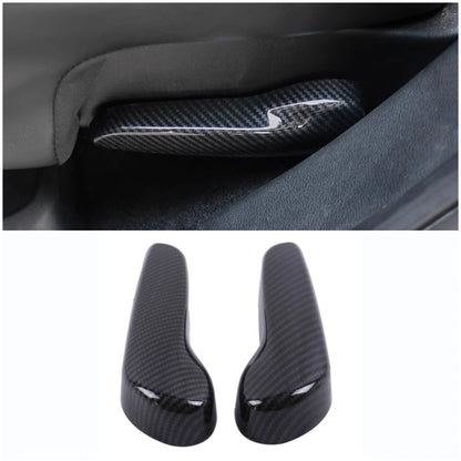 ABS Fiber Seat Wrench Side Handle Cover Trim for Jeep Grand Cherokee (2014-2021)