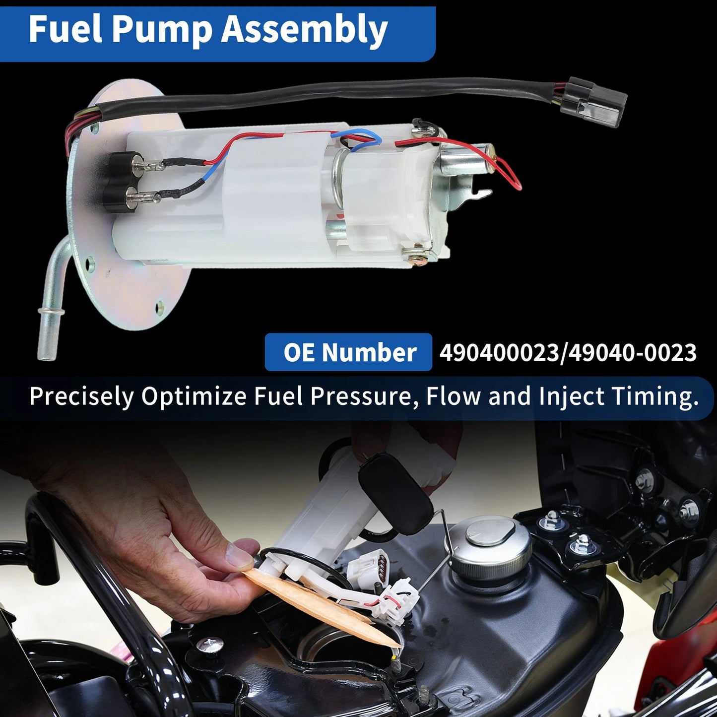 Fuel Pump Gas Petrol Sender Unit for Kawasaki Ninja ZX6R ZX600R