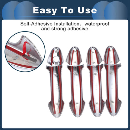 Car Door Handle Cover Trim for Ford Fiesta (2009-2016)
