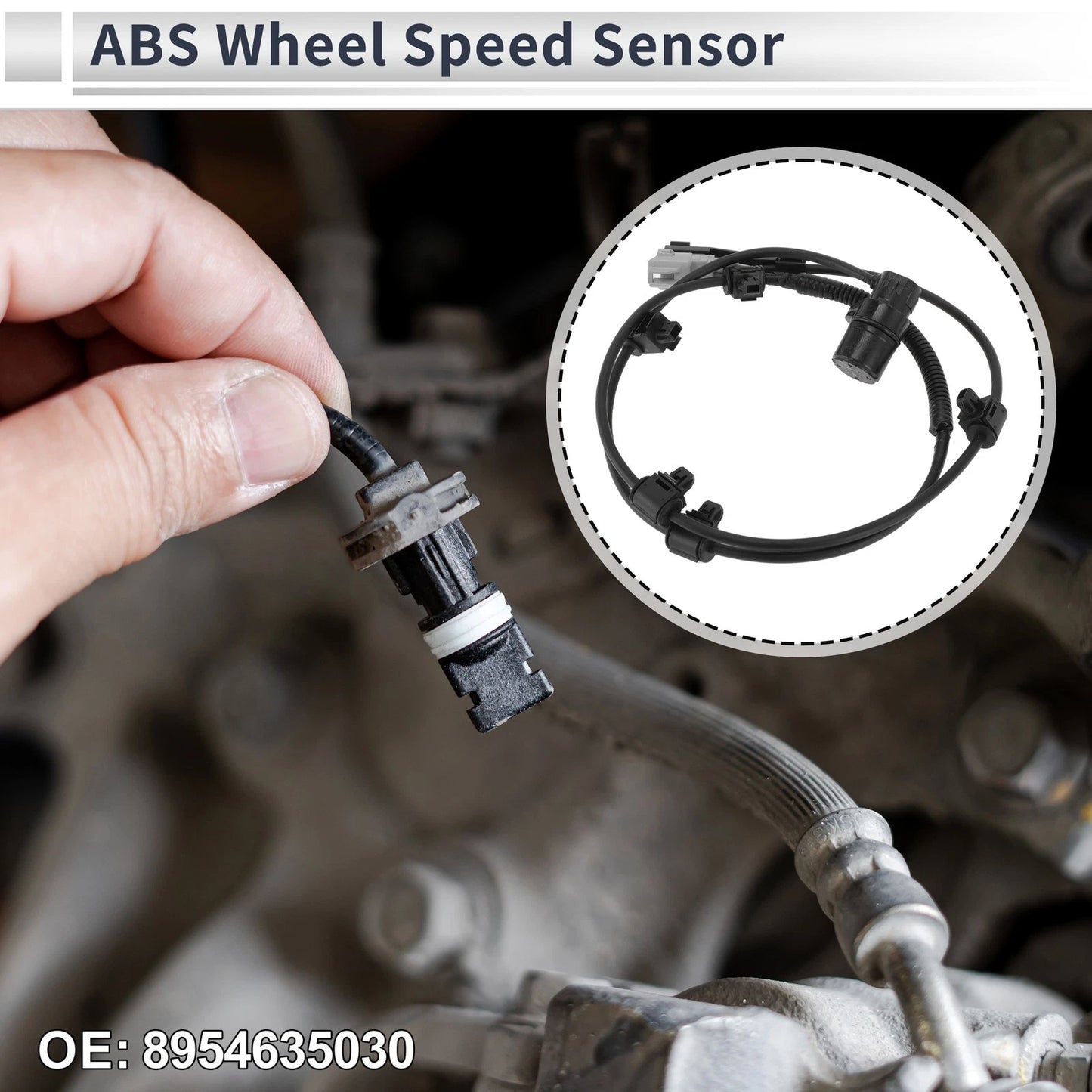 ABS Wheel Speed Sensor 1 Pc for Toyota 4Runner (1996–2002)