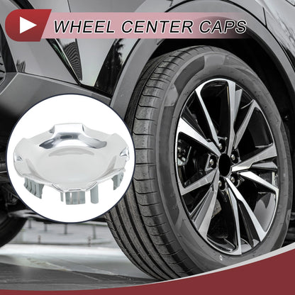 1 Pc Wheel Center Caps for Chevrolet Silverado Tahoe Chrome Silver Tone Plastic