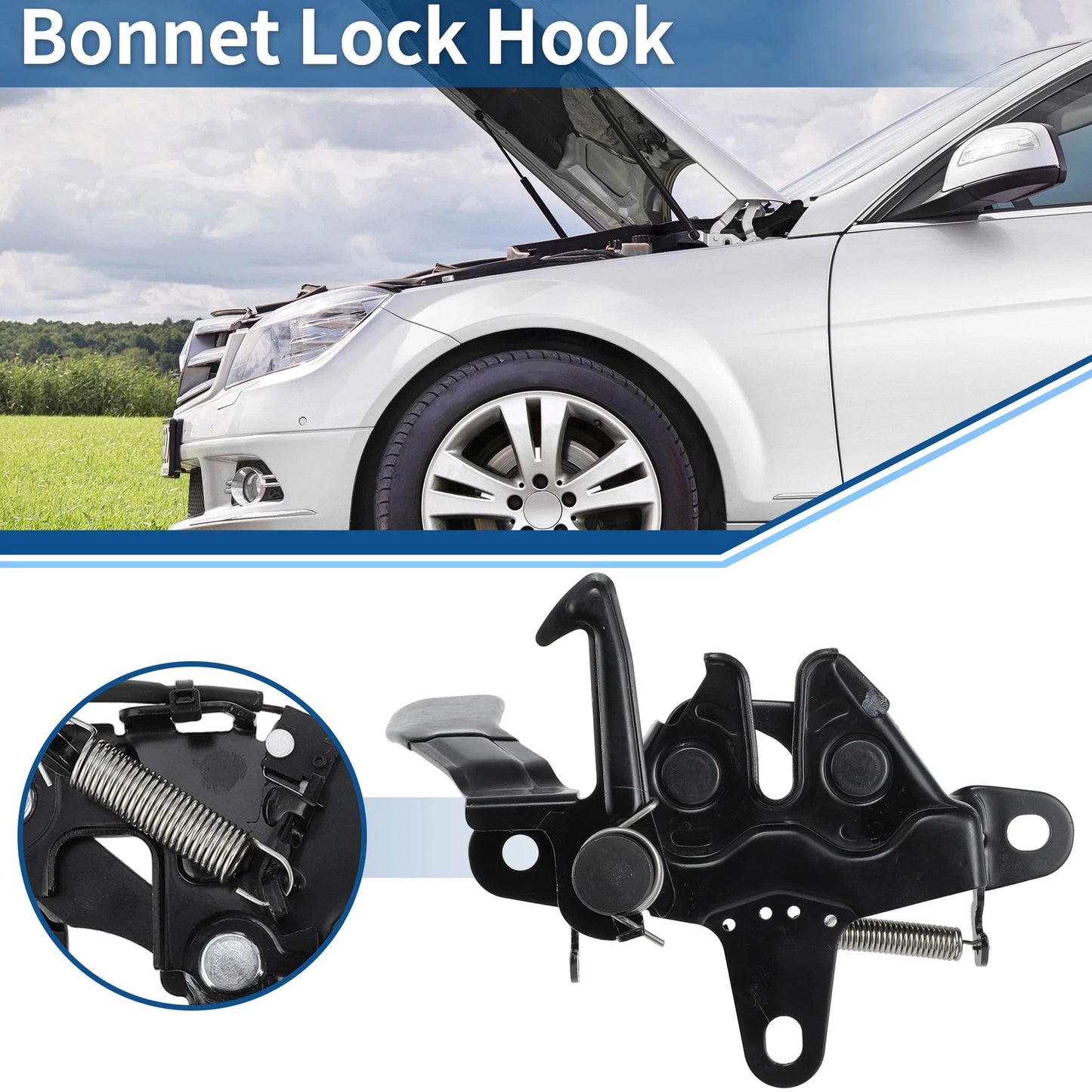 Hood Latch Assembly for Toyota RAV4 (2001-2005)