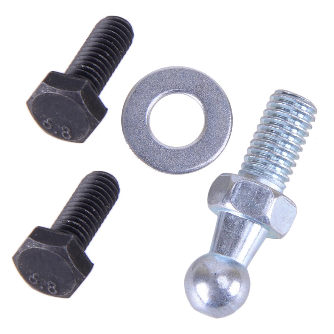 Black Gas Struts & End Brackets for Bonnet Boot Tailgate