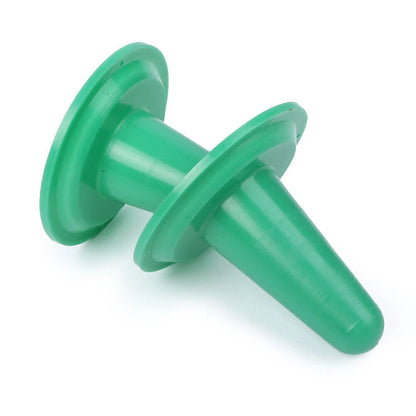 2 x Green Plastic Inflation Plug Shells for Cow Goat Sheep Ewe Milker
