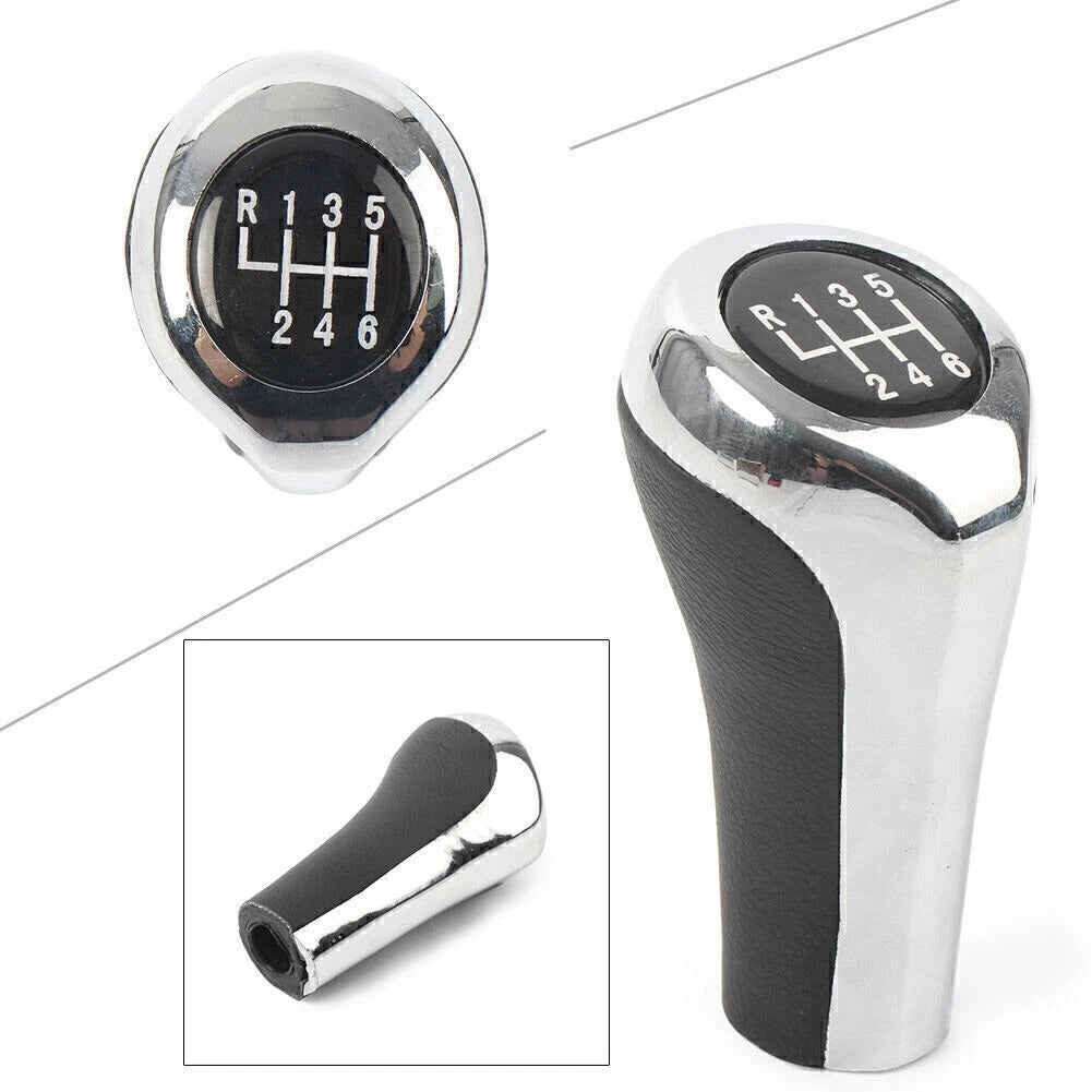 6Speed Gear Shift Knob for BMW 1 3 5 6 Series X1 X3 X5 E60 E61 E63 E87 E90 E83