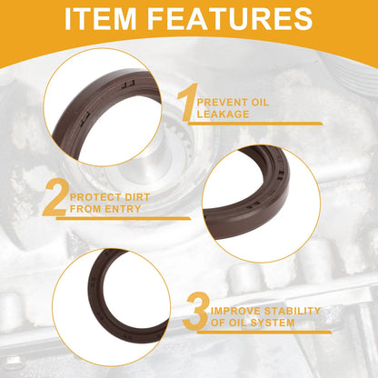 Crankshaft Oil Seal 4 Cyl 1.4L for Chevrolet Cruze (2011-2016)