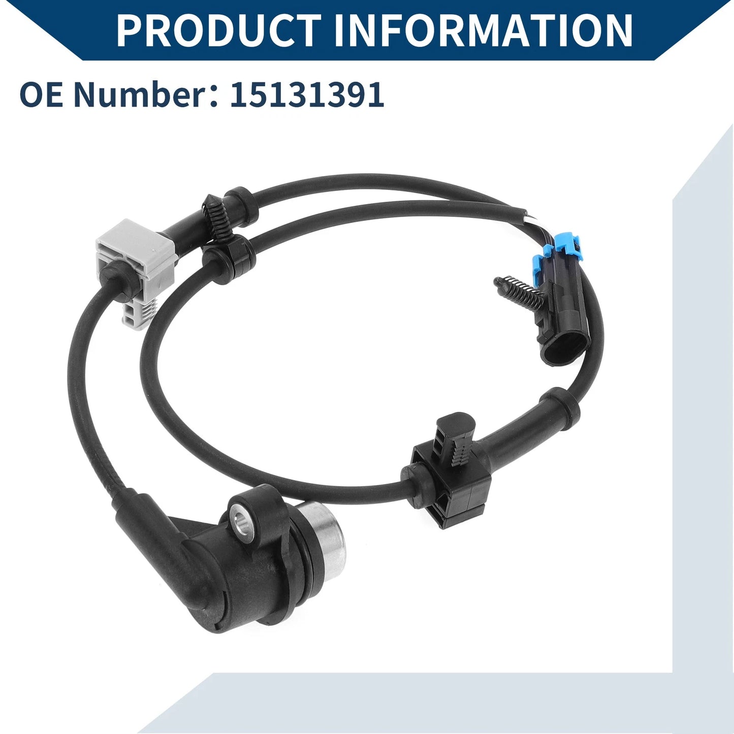 ABS Wheel Speed Sensor for Buick Rainier 2004-2007 (2 x Rear Sensors)