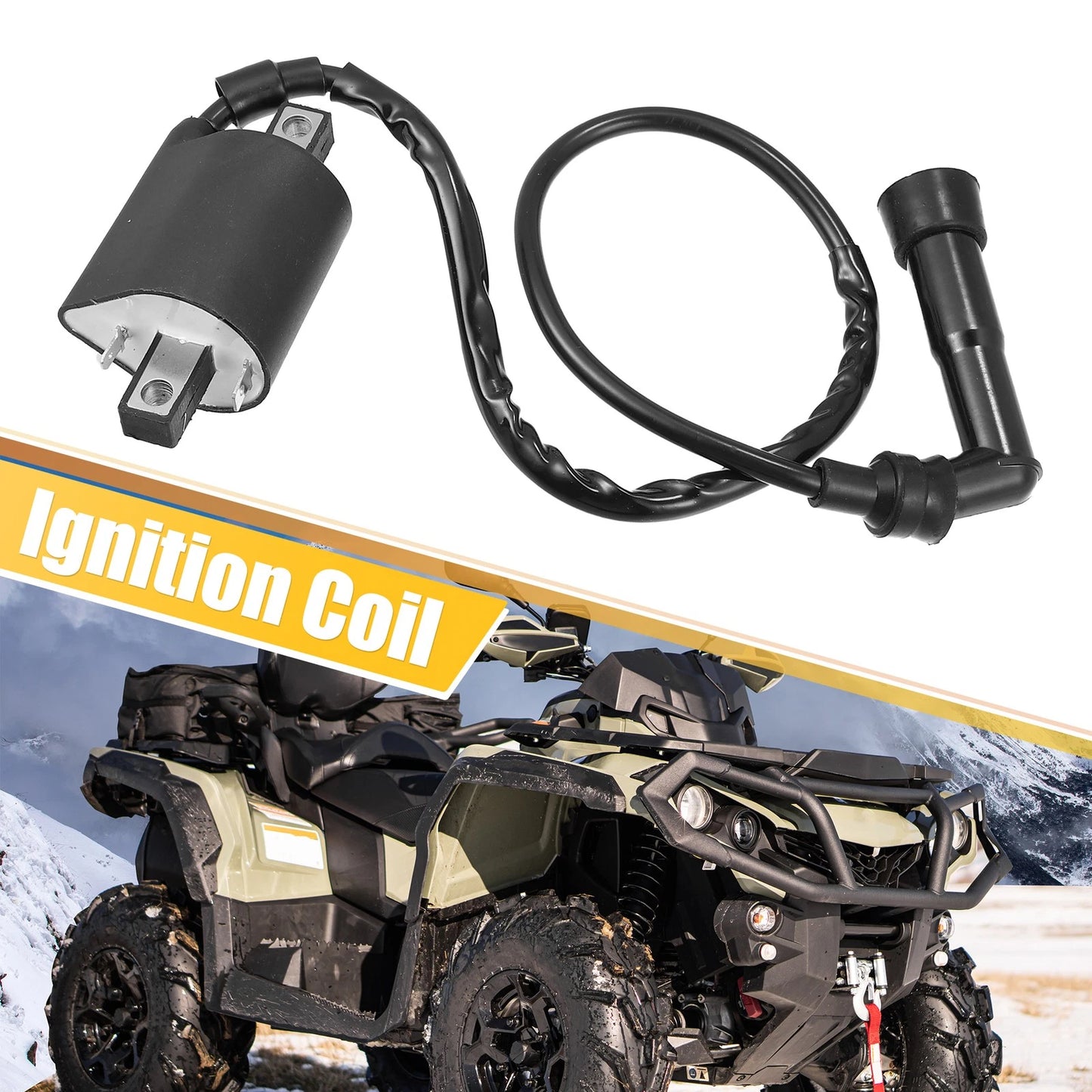 Ignition Coil for Yamaha Vstar 650 XVS650 (1998–2011)