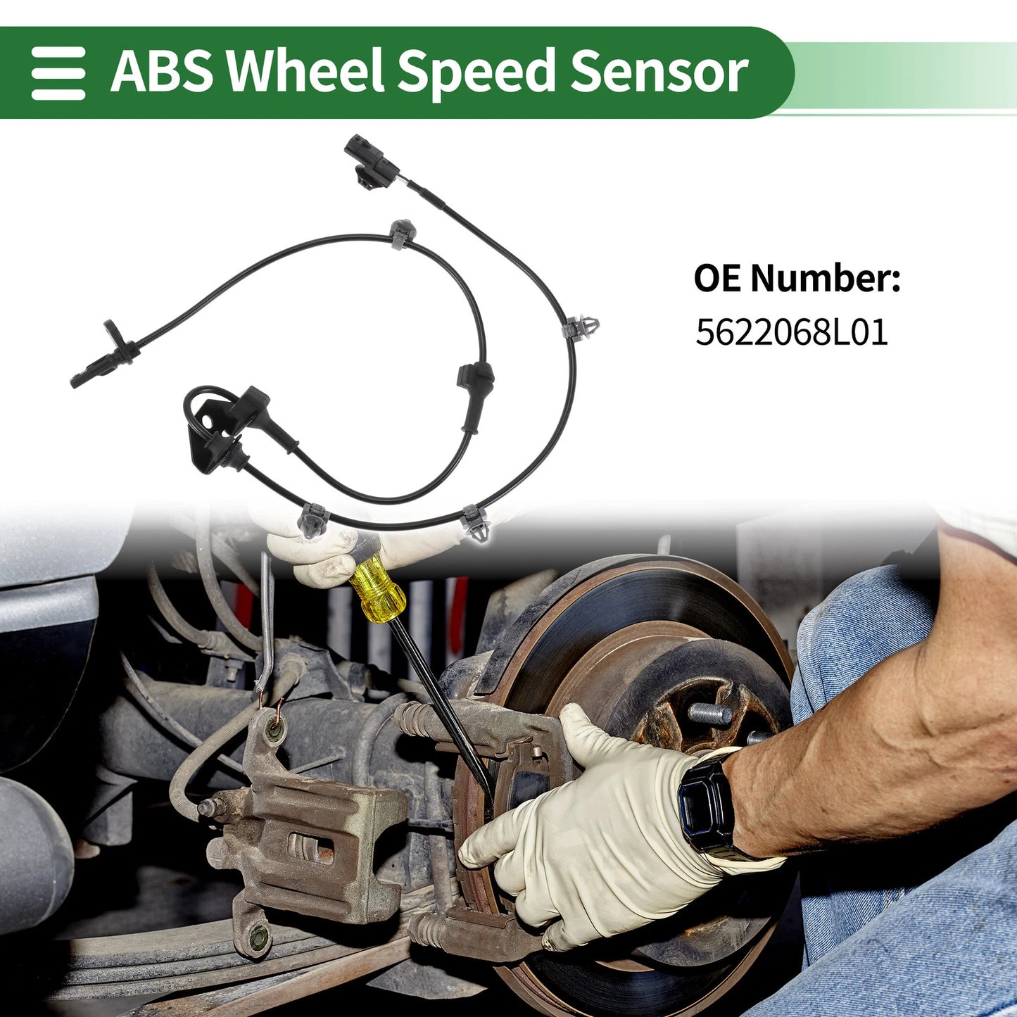 ABS Wheel Speed Sensor for Suzuki Swift IV (2004-2010)