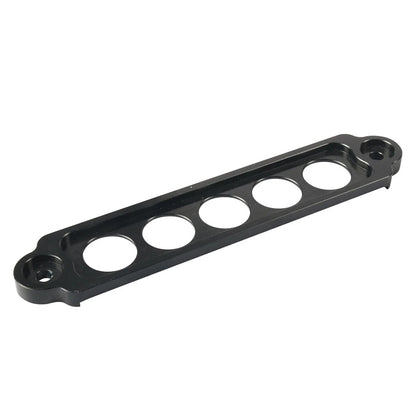 Universal Battery Tie Down Bracket Clamp Holder for Cars & Trucks - Black