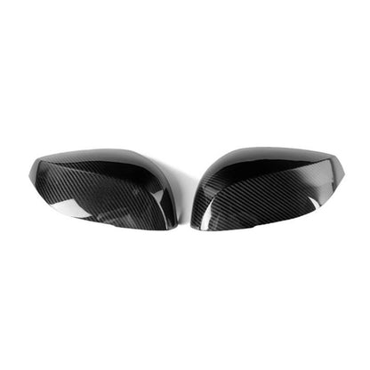 Carbon Fiber Side Fender Air Vent Trim + Mirror Cover for Infiniti Q60 (2015-2022)