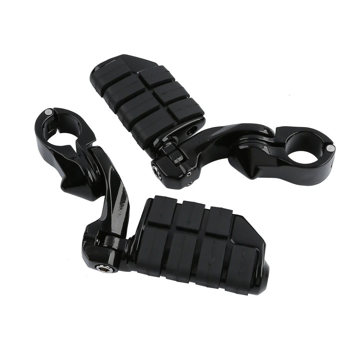 Black Highway Engine Guard Bar Footpeg for Harley Electra Street Glide (09-24)