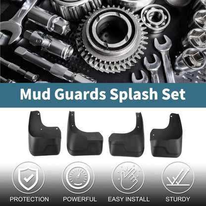 Mud Flaps Splash Guards for Toyota Innova (2016–2021)
