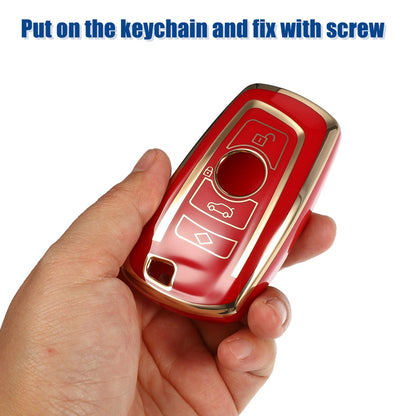 TPU 3 Button Keyless Entry Remote Fob Cover for BMW 1 Series (2012-2019)