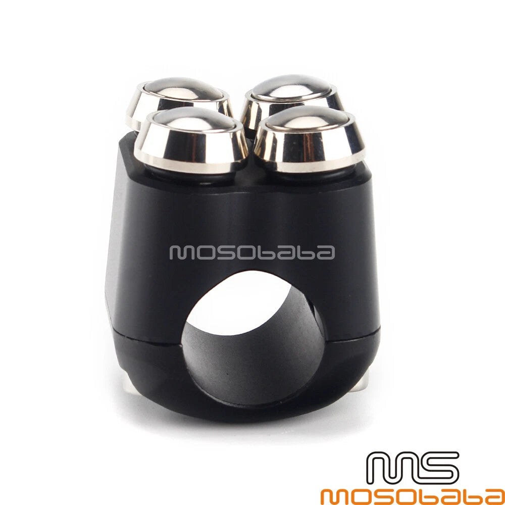 4-Button Controller 7/8'' Handle Bar Switch for Harley Dyna