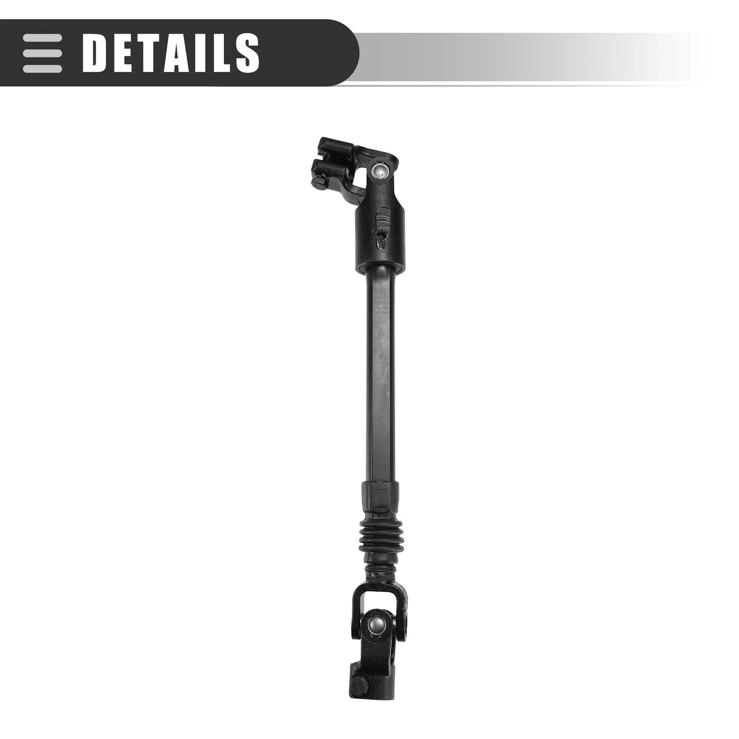 Power Steering Shaft for Jeep Cherokee (1984-1994) Black
