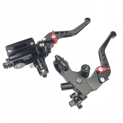 7/8 CNC Handlebar Master Cylinder & Clutch Lever Set for Motorcycle