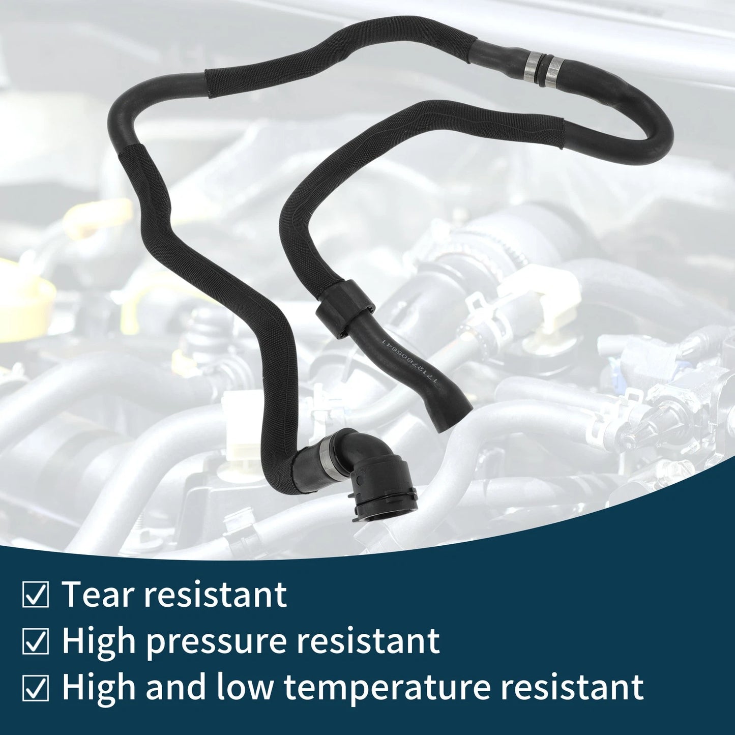 Radiator Hose for BMW 640i Base 3.0L (2012-2018) - Coolant Pipe Replacement