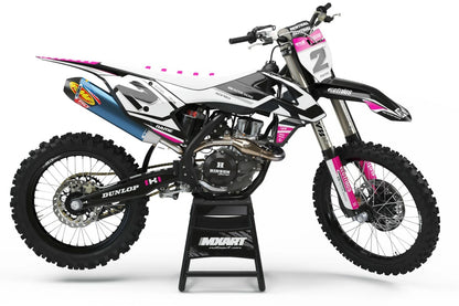 Decal Kit SPRINT PINK Stickers for KTM SXF 250 450 (2011-2012)