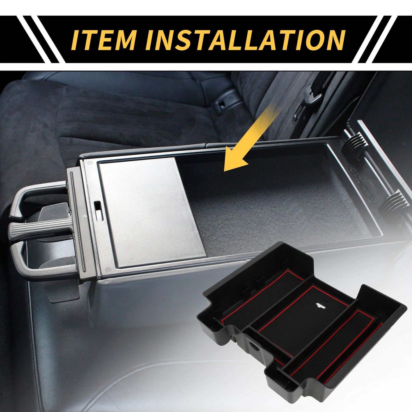 Center Console Organizer Tray Full for Chevy Silverado GMC Sierra