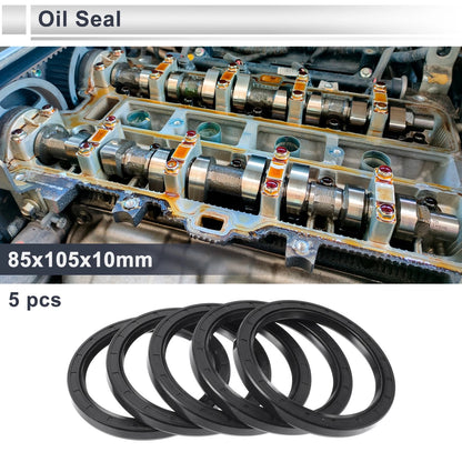 Oil Seal 5x 85x105x10mm Seal Ring Rotary Shaft Nitrile Rubber for MakeModel