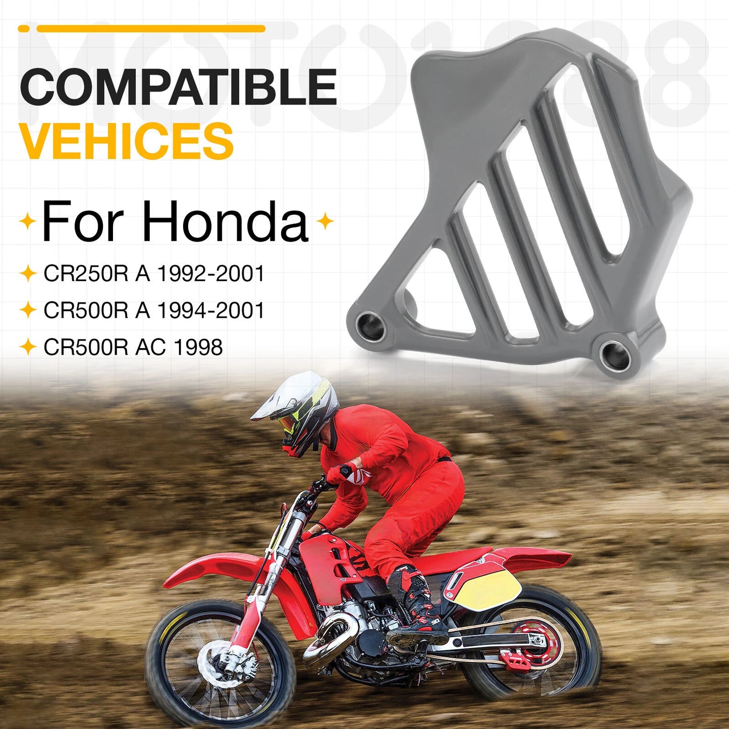 Front Sprocket Guard Cover for Honda CR250R/CR500R 1992-2001