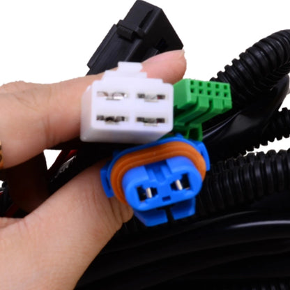 H10 H12 Fog Light Wiring Harness Relay Switch Kit for Mitsubishi CT