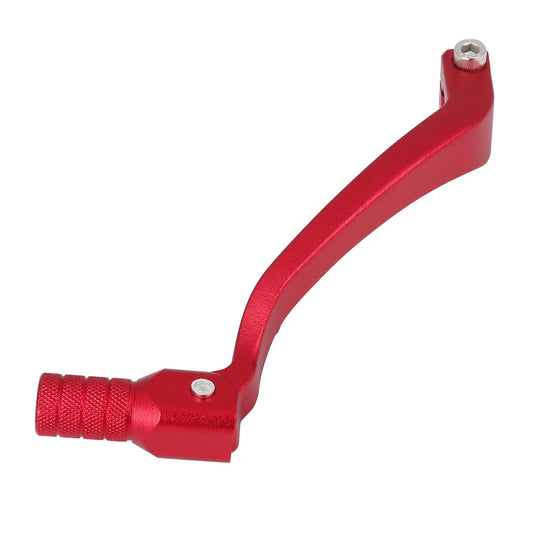 0.39 inch Aluminum Alloy Shift Lever Folding Gear Shifter Red for Motorcycle