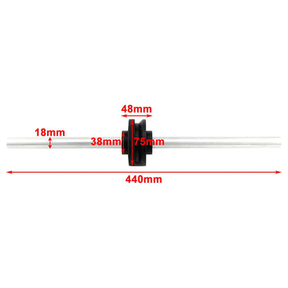 Black Balancing Adapter Rear Wheel for BMW K1200 K1600 R1200GS R1250GS (2004-2023)
