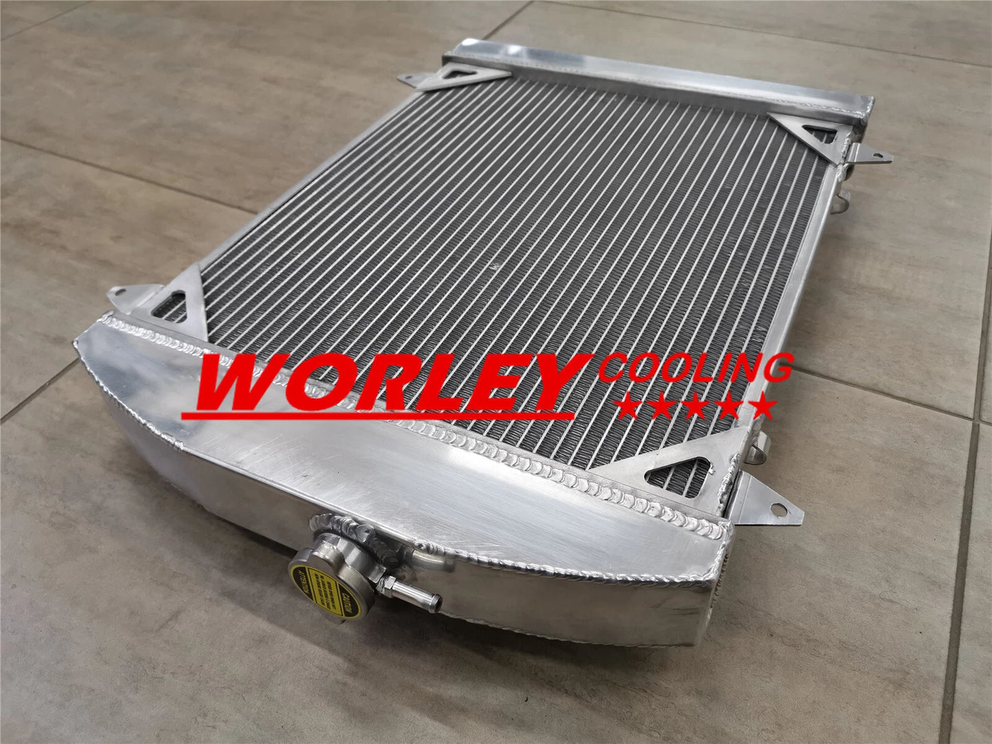 Aluminum Radiator for Holden FJ FX (1948-1955) + Fan