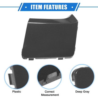 Front Bumper Tow Hook Cover for Subaru Impreza (2010-2014) Deep Gray