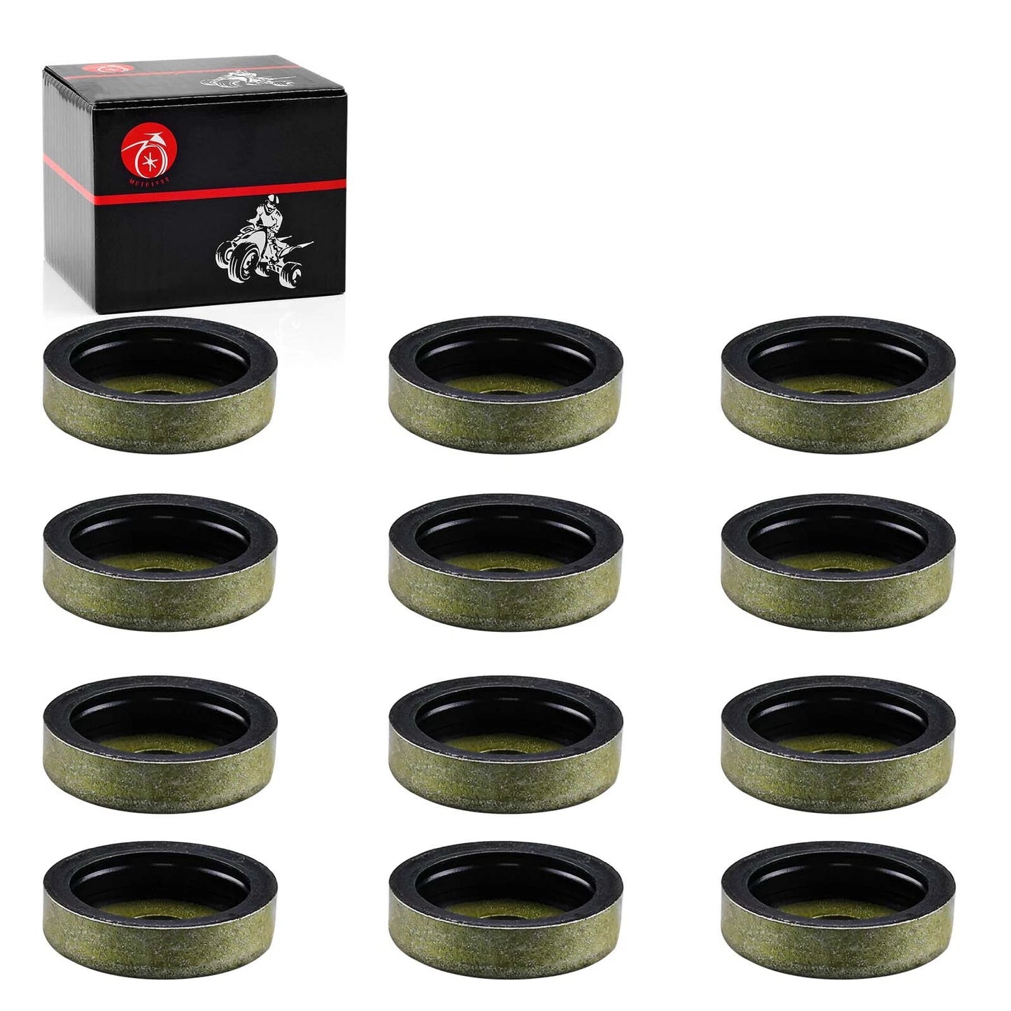 12 x A Arm Dust Cover Seal Caps Kit for Yamaha Banshee YFZ350 (1987–2006)