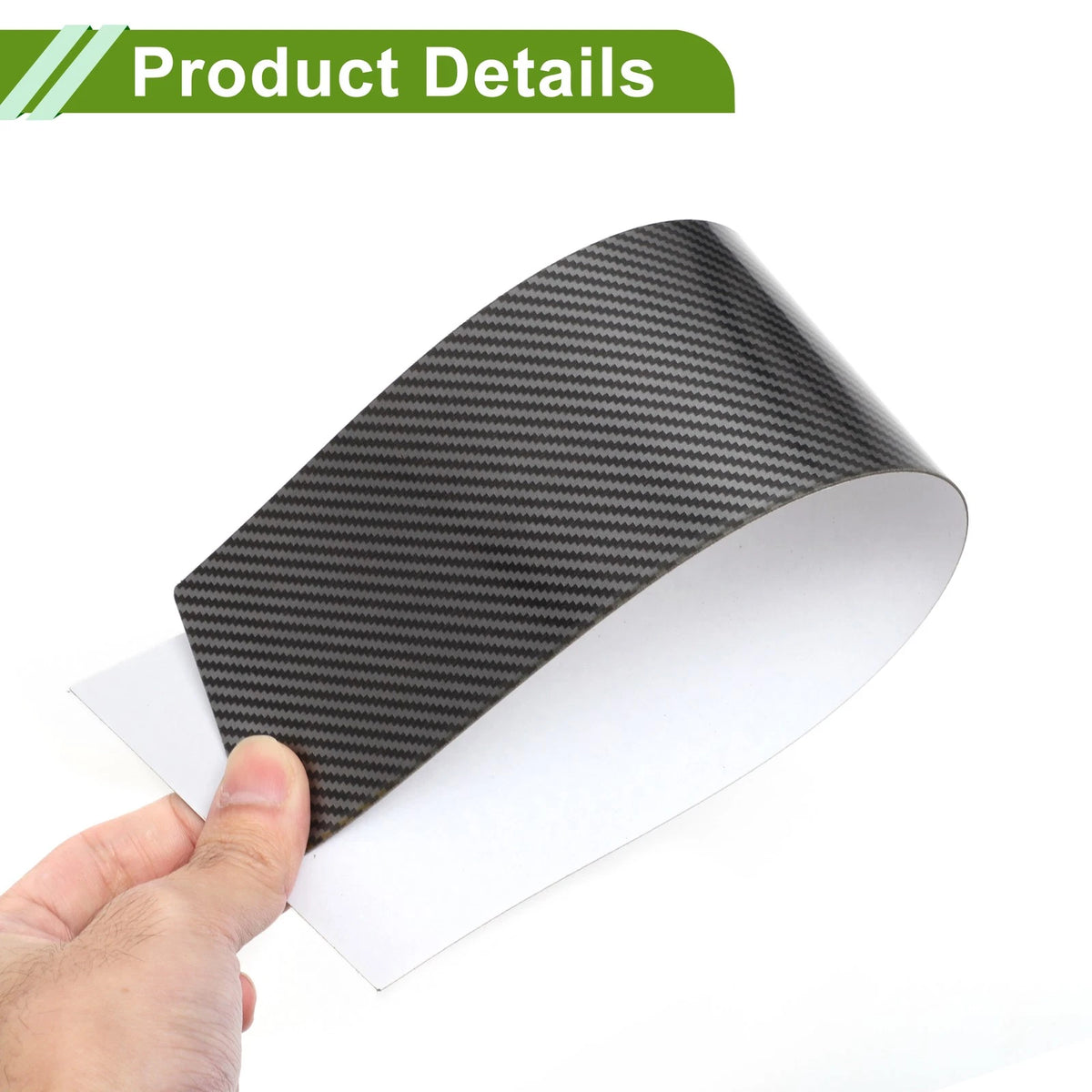 6x Pillar Window Trim for Chevy Suburban Carbon Fiber (2015-2020)