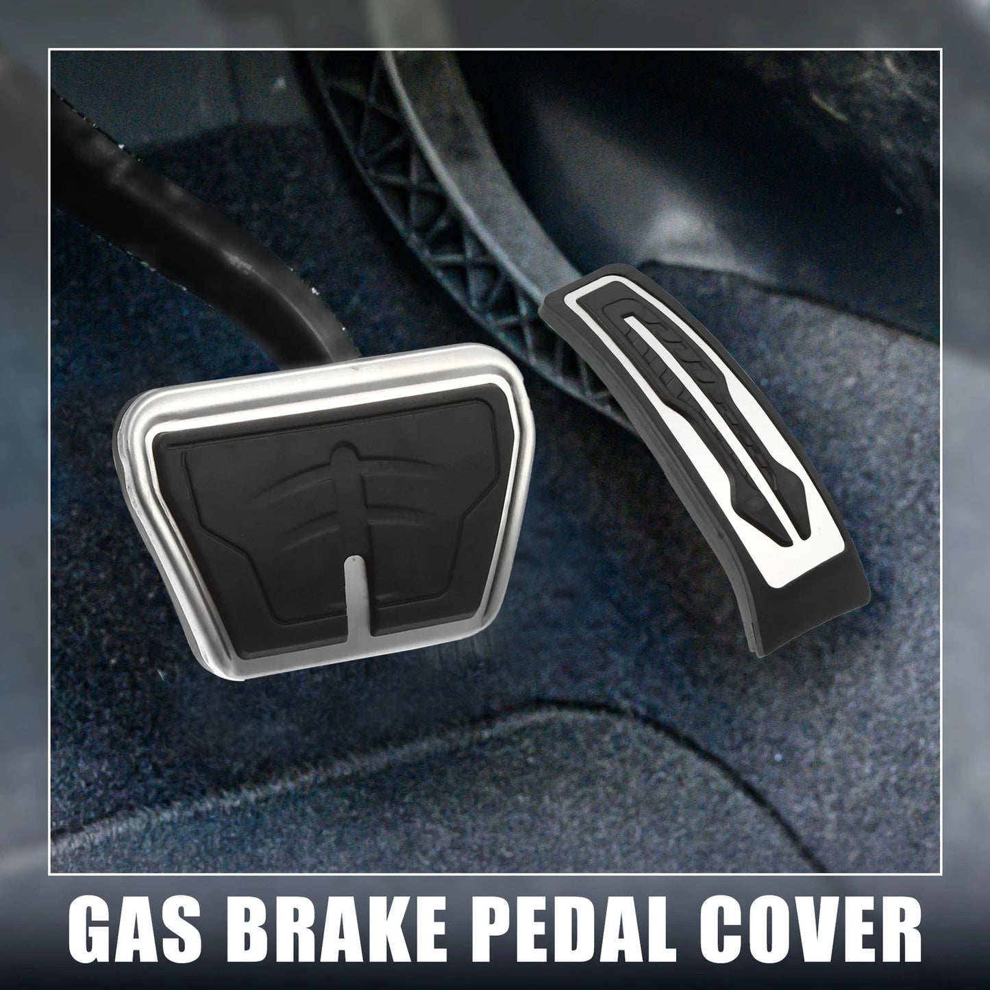 Accelerator & Brake Pedal Covers for BMW X3 X4 (2011-2023)
