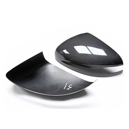 DRY Carbon Fiber Stick-on Side Mirror Cover for Benz G W463 GLE GLS G500 G63