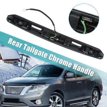Rear Trunk Handle Grip for Nissan Pathfinder (2013-2019) Chrome Garnish