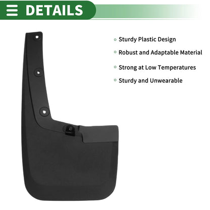 Mud Flaps Splash Guards for Ford Ranger 2024 (2024)