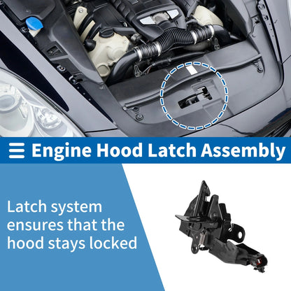 Bonnet Latch Assembly for Toyota Avalon (2005-2010) 1 x Quality Replacement