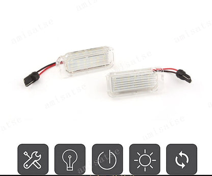 LED License Plate Light for Ford Focus, Fiesta, Mondeo, C-Max, S-Max (08-13)