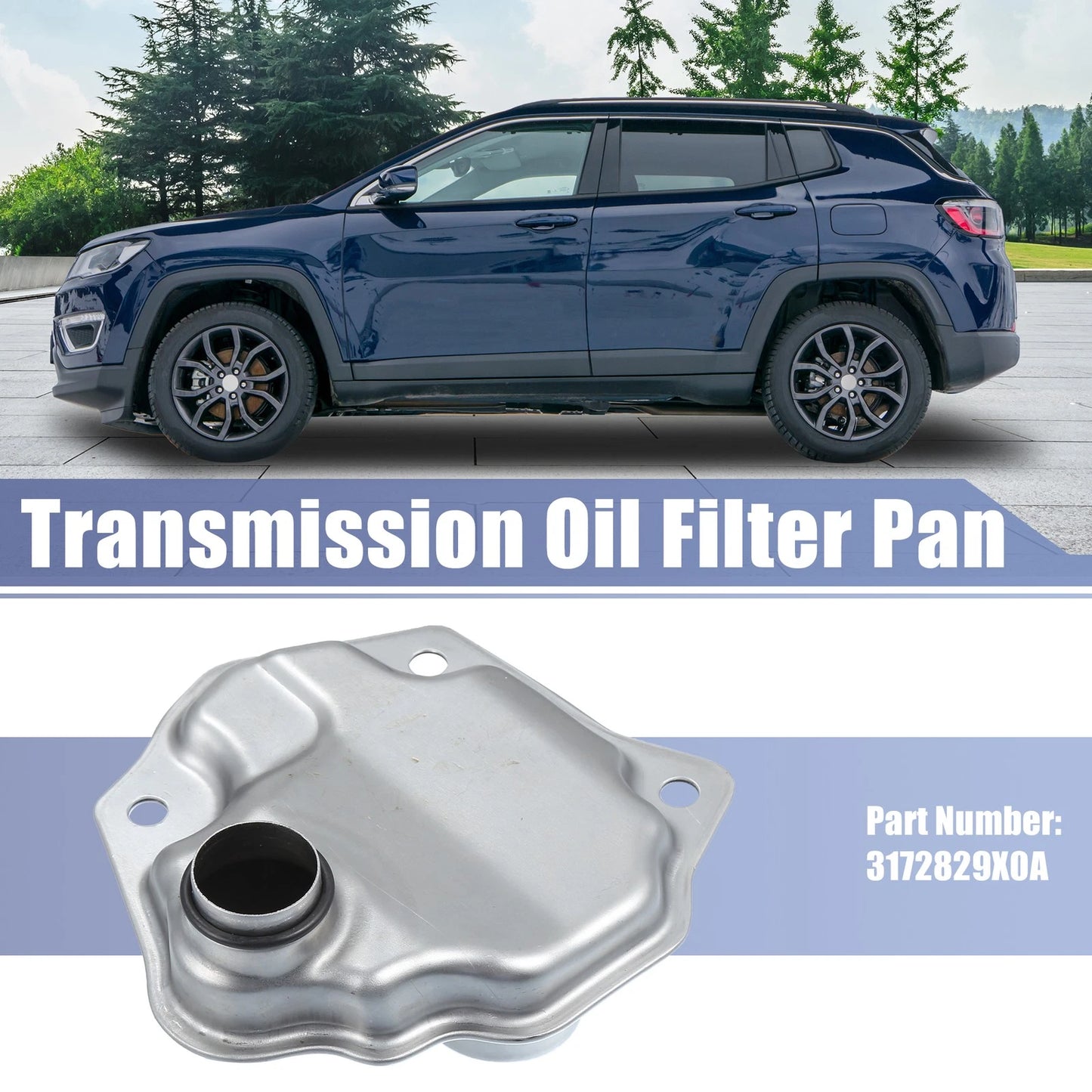 Transmission Filter Oil Pan for Nissan Altima (2013-2016)