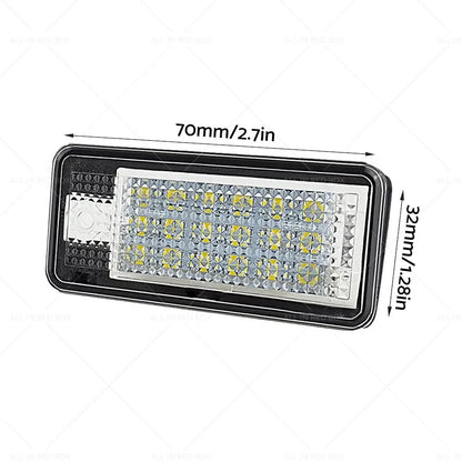 LED License Plate Light for Audi A3 A4 S4 B6 B7 (2001-2008) - Error Free Units