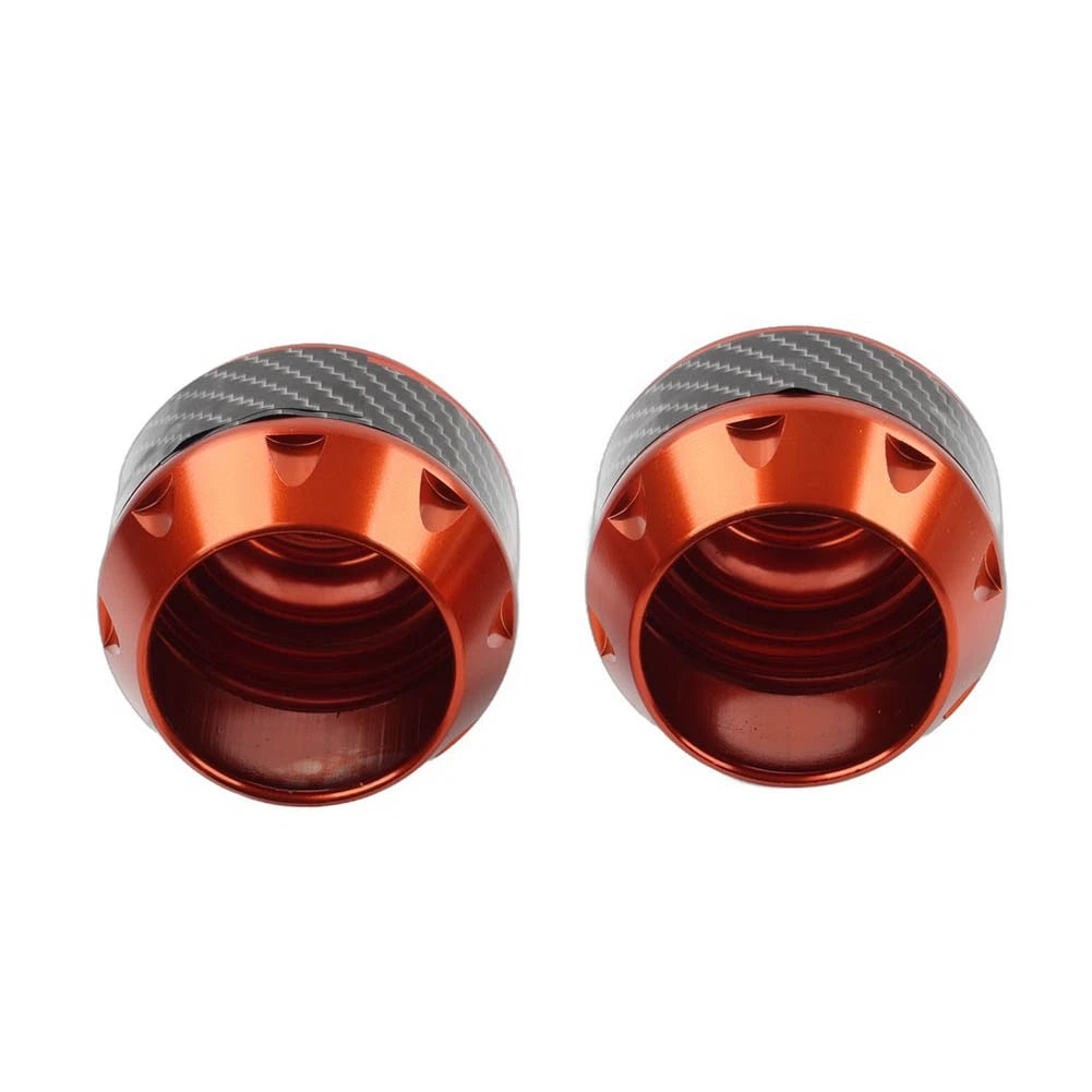 2 x Motorcycle Front Fork Frame Sliders for Crash Protection - Universal Fit
