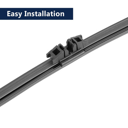 15" Rear Windshield Wiper Blade Arm Set for Volvo XC90 (2007-2010)