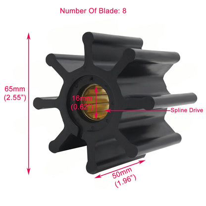 Impeller Kit for Volvo Penta 18-3077, 3841697, 21951356, 127610-42200