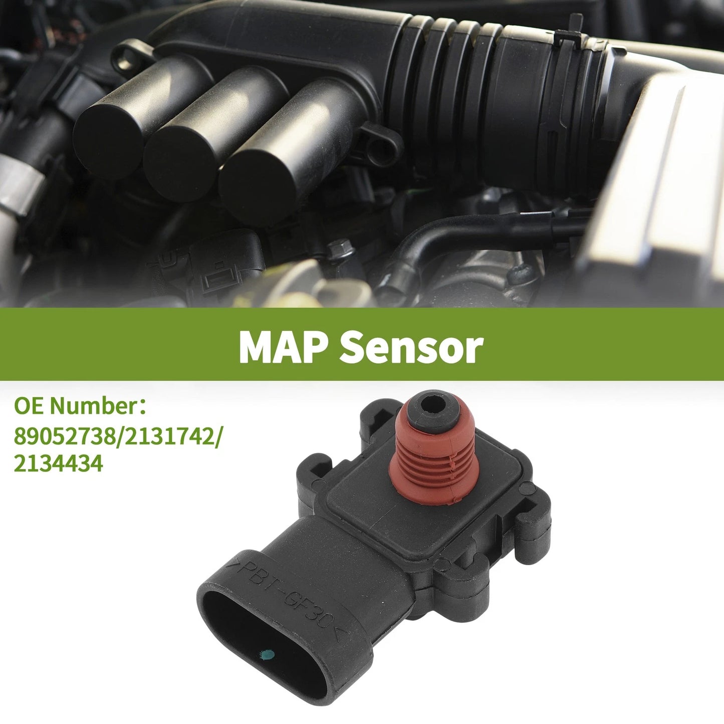 4.3 Manifold Absolute Pressure Sensor for GMC Sierra 1500 (1999 - 2007)